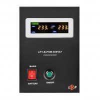 ДБЖ з правильною синусоїдою LPY-B-PSW-1000VA+ (700Вт) - 12V