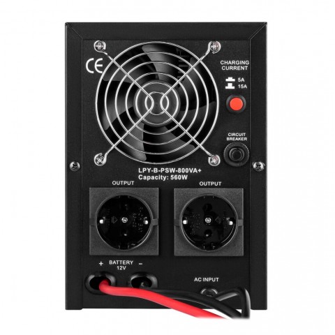 ДБЖ з правильною синусоїдою LPY-B-PSW-1000VA+ (700Вт) - 12V