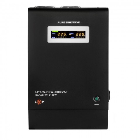 ДБЖ з правильною синусоїдою LPY-W-PSW-3000VA+(2100Вт) - 48V