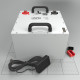 Літій-залізо-фосфатний акумулятор LiFePO4 25.6V 150Ah (3840Wh)  Smart BMS (Металевий корпус)