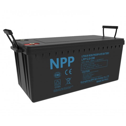 LiFePO4 літієвий акумулятор NPP 25.6V – 200Ah