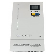 LiFePO4 літієвий акумулятор NPP LFR51.2-100 Wall Mount