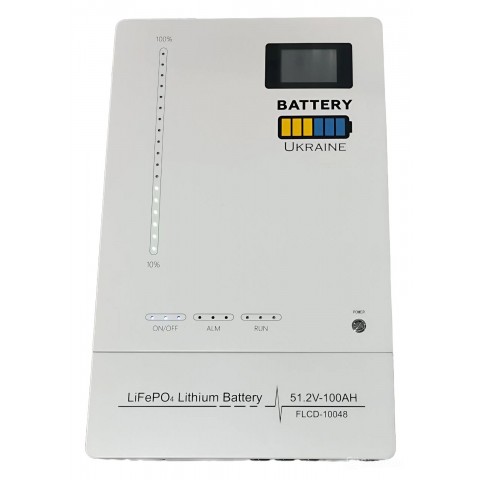 LiFePO4 літієвий акумулятор NPP LFR51.2-100 Wall Mount